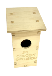 Cabane à oiseau  (fraisage bois)