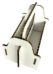 panier en nid d'abeille